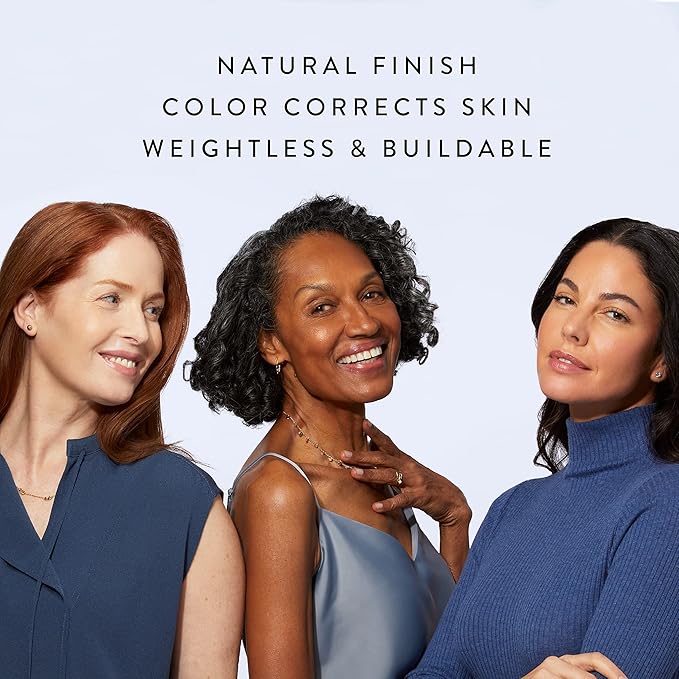 LAURA GELLER NEW YORK Baked Balance-n-Brighten Foundation with Kabuki Brush Makeup Set, Porcelain