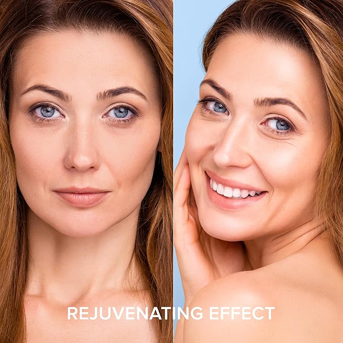 MAREE Collagen Facial Mask with Hyaluronic Acid 2 PACK - Hydrating Face Masks Skincare - Mascarillas Faciales For Women Skin Care - Multicolor, 12 Count