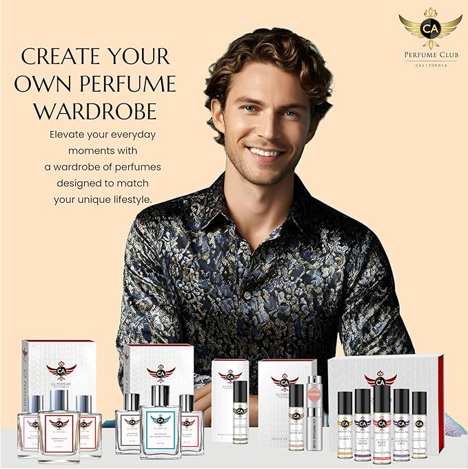 CA Perfume Club Impression of Mr. Savage Elixir For Men Body Oil Dupes Fragrance Roll-On 0.33 Fl Oz/10ml-X1