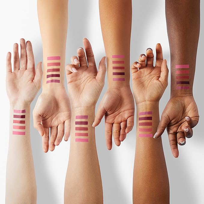 evpct 5Pcs Dark Orange Red Pink Mauve Matte Lipstick Pack Sets for Women Red Silky Velvet Lipstick Matte Long Lasting Smudge Proof Lipstick Lip Stain Makeup Sets Kit matte lipstick 24 hours original 3