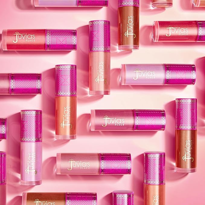 Juvia's Place Blushed Liquid BlushLighter Rosey Posey Glow - Liquid Blush for Cheeks with Luminous Glow, Long-Wearing, Buildable & Highly-Pigmented Makeup Blush, Easy to Blend Liquid Blush