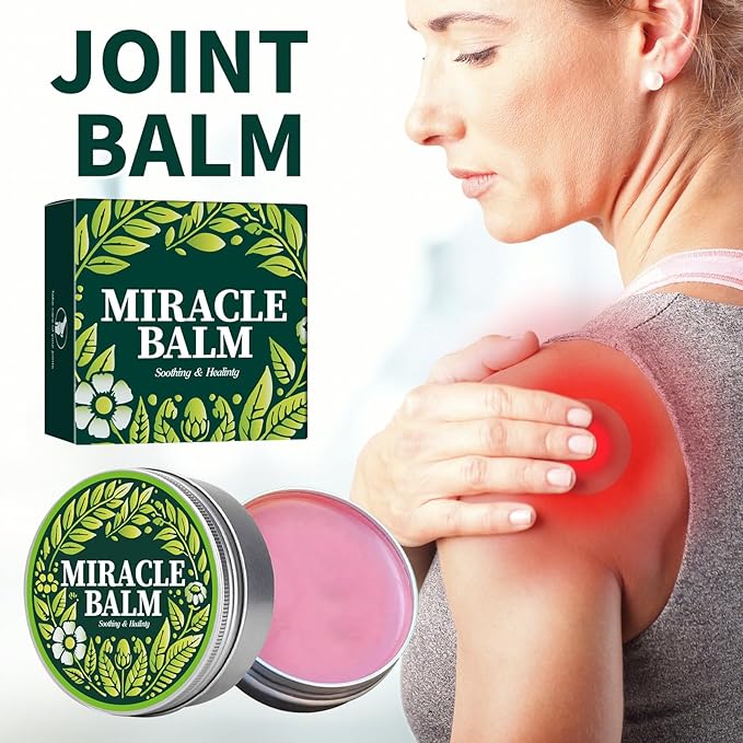 Miracle Balm, Miracle Balm for Leg - Soothing Joint Cream for Back, Hands, Feet and Body