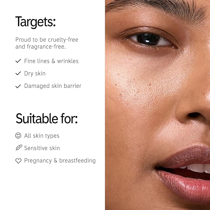 The INKEY List Peptide Moisturizer, Face Moisturizer for Dry Skin, Reduce Appearance of Fine Line & Wrinkles, Hydrate Skin, 1.69 fl oz