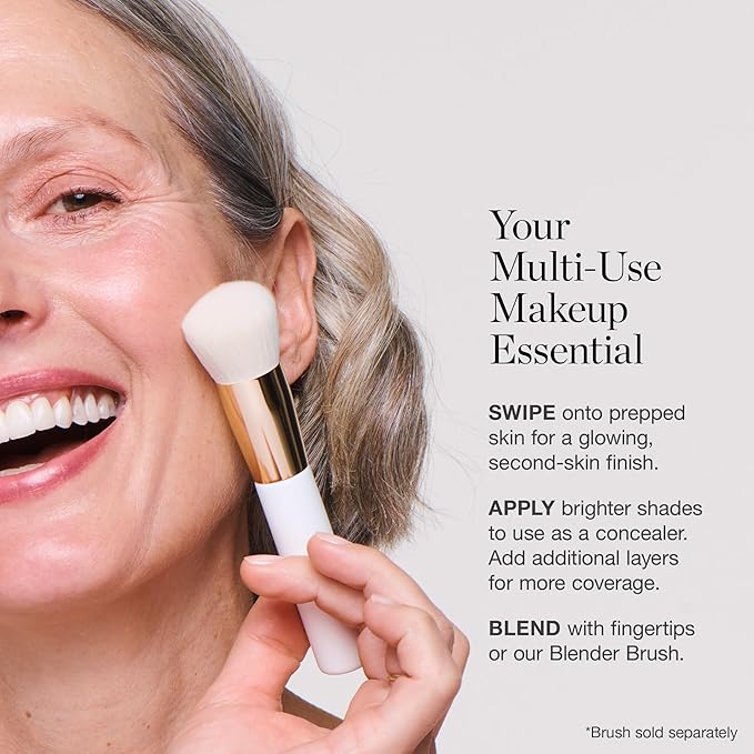 Ogee Sculpted Complexion Foundation Stick (Acacia 12.25C - Deep, Red Undertones) Full Coverage Foundation Makeup - Instantly Balance & Even Complexion - 70% Organic Ingredients