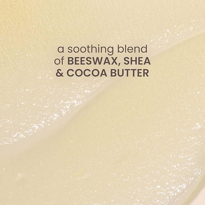 Burt's Bees Rescue Lip Relief, Honey Vanilla, Hydrating Lip Balm for Dry Cracked Lips, with Responsbily Sourced Beeswax and Shea Butter, 100% Natural Origin, 1 Squeezy Tube, 0.35oz