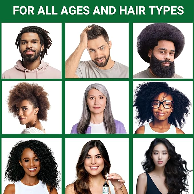 Seddy Hair Growth & Strengthening Oil with Caffeine, Rosemary, Castor, Biotin, Peppermint, Argan & Jojoba Oils - 1.7 Fl. Oz (Pack of 1)