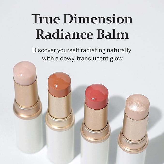 hince True Dimension Radiance Balm 10g - Natural Shimmer Glow Face Highlighter Stick Glow Balm Korean Blush Transparent Color Skin Tone Slim Fitting Texture, Multi Makeup Stick (1, DAWN RAY, TP002)