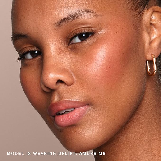 Jouer Blush & Bloom Cheek + Lip Duo - Hydrating Cream Blush Stick for Lip and Cheek Tint - Moisturizing Rose Hip and Squalane Oil Formula, Uplift