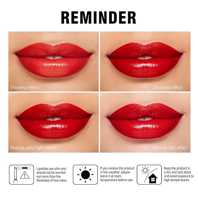 MAKI YIKA Moisture Pink Lipstick for Women Hydrate Lip Balm for Dry Cracked Lips Weightless Glossy Lip Color Juicy Finish,MA058 Nude Pink