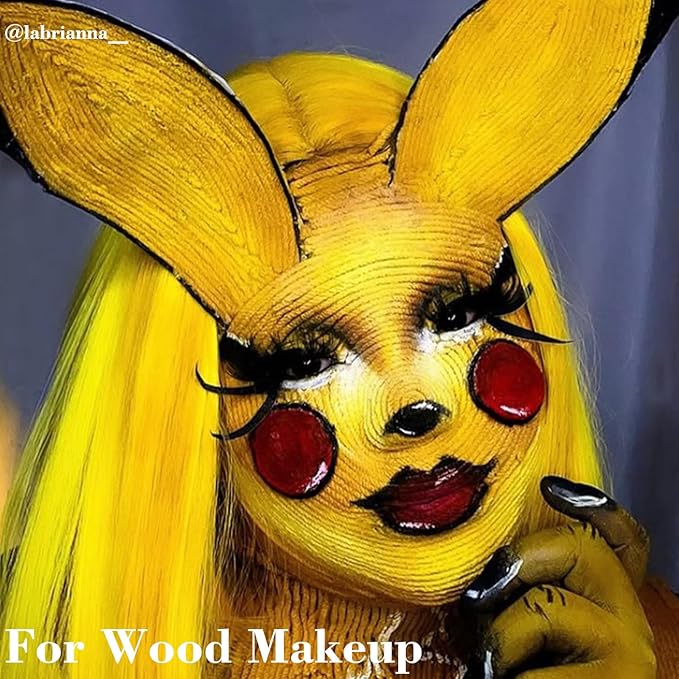 MEICOLY Clear White Liquid Latex with Sponge for Yarn Wood Makeup,Halloween Costume SFX Special Effects Makeup for Scar Burn Monster Zombie Cut Wound Skin Wrinkle,Latex Glue for Face and Body