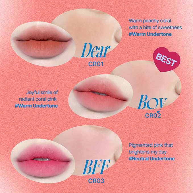 Lip&Cheek Blurry Pudding Pot | Bestie Moment - Seventeen | Makeup Blush, Buildable Lightweight, Multi-Use Soft Matte Finish | 5g