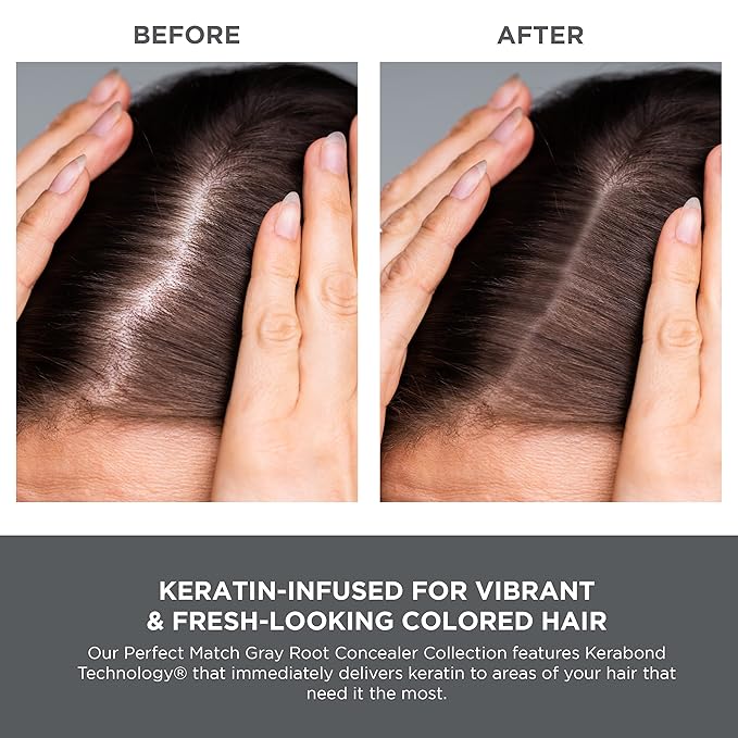 Keratherapy Keratin Infused Perfect Match Gray Root Concealer Spray, Auburn Red, 3 oz, 118 ml - Root Cover Up Spray to Hide Gray Roots - Keratin Therapy Hair Darkening & Temporary Scalp Concealer