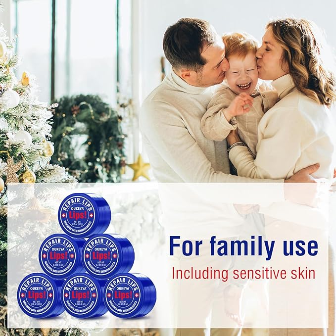 Lip Balm Treatment with Beeswax, Peppermint Oil,Natural Formula Lip Balm with Vitamin E & C Lips Daily Conditioning 24 hrs Long-lasting Moisture, Gentle Exfoliation Prevent Dryness & Chapping