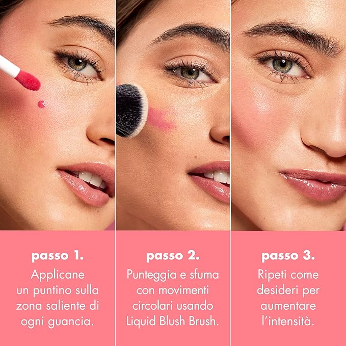 e.l.f. Camo Liquid Blush, Long-lasting Liquid Blush For High-pigment Color, Creates A Soft, Dewy Finish, Vegan & Cruelty-free, Dusty Rosé