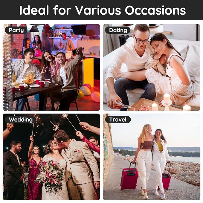 Segbeauty 5pcs Travel Refillable Atomizer, 10ML Empty Sprayer for Perfume, Mini Portable Glass Spray Bottle Dispenser for Cosmetic Accessories, Outgoing Travel Essentials