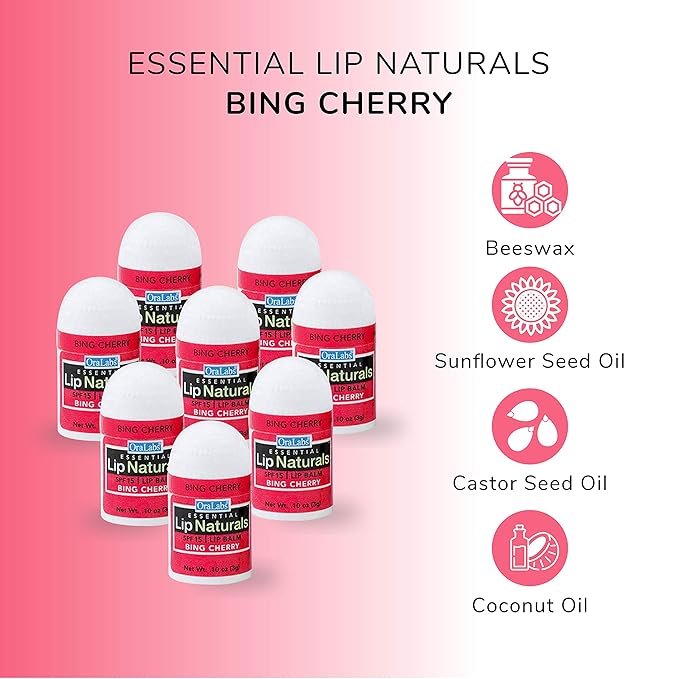 Lip Naturals® Mini Balms: 3 Flavors, SPF-15, 50ct