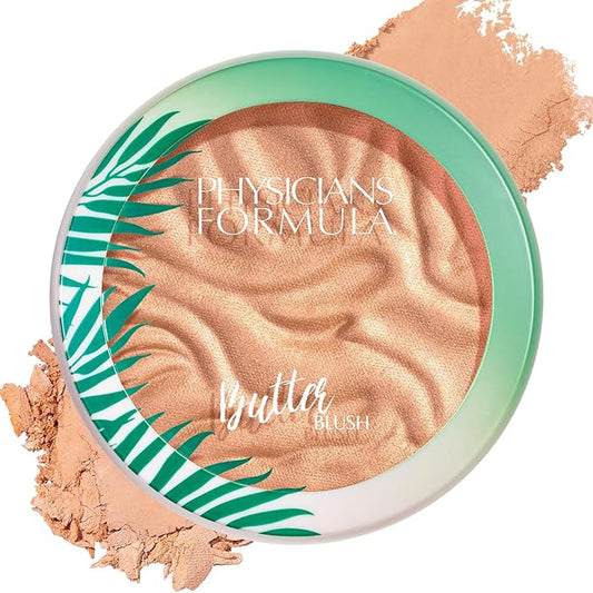 Physicians Formula Murumuru Butter Blush Beachy Peach, Dermatologist Approved, Vegan