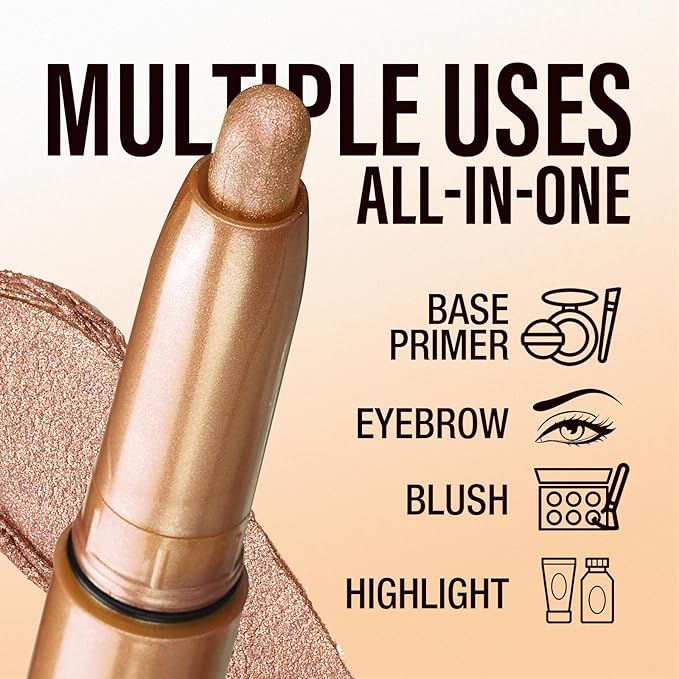 Jolilab Eyeshadow Stick Set, 8 Colors Matte Professional Bright-Colored Contouring and Highlight Eyeshadow Stick, Cream Waterproof Long Lasting High Pigmented Eye Shadow (2, 08+10)