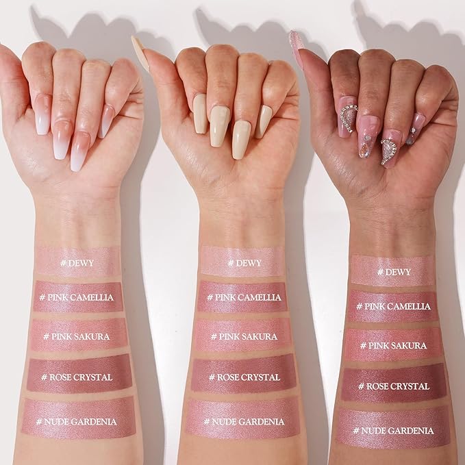 Multi Glow Balm, Cream Blush for Cheeks, Blush Balm Face Makeup, Radiant Finish, Hydrating, Creamy, Lightweight & Blendable Color, Face Balm, 0.63 Oz (Rose Crystal)