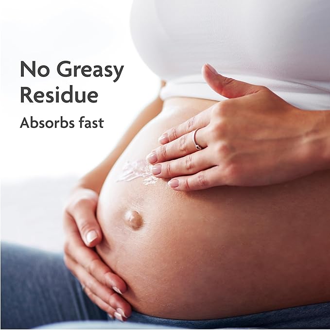 TriLASTIN Maternity Stretch Mark Cream for Pregnancy - 4 fl oz - Paraben-Free & Hypoallergenic - Prevents Stretch Marks & Improves Elasticity - Shea Butter & Belly Cream for Pregnant Women