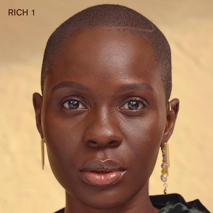 AMI COLÉ Skin-Enhancing Tinted Moisturizer (Rich 1), tinted moisturizer for face, bb cream, skin tint, face makeup