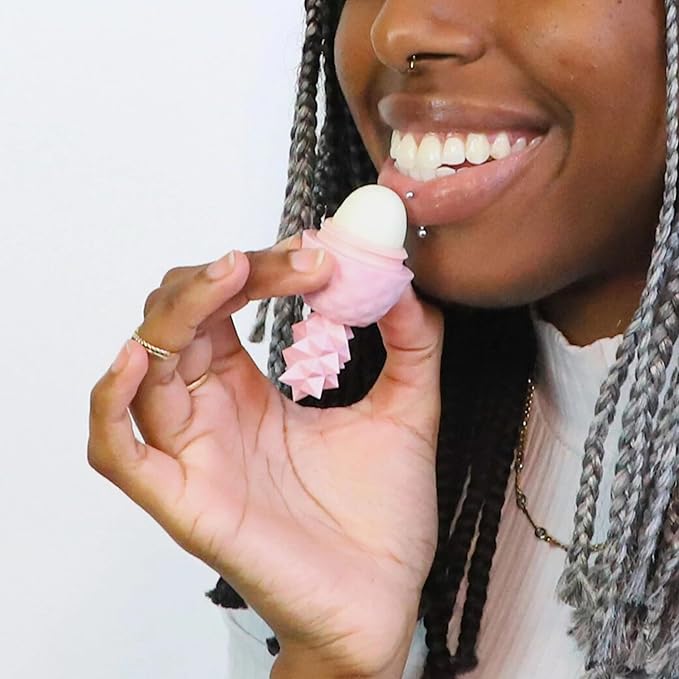 Rebels Refinery Mixed Lip Balm Trio - 100% Natural & Organic All-Day Moisture Care - Summer Citrus, Sour Blue Raspberry, Strawberry Mango Flavors