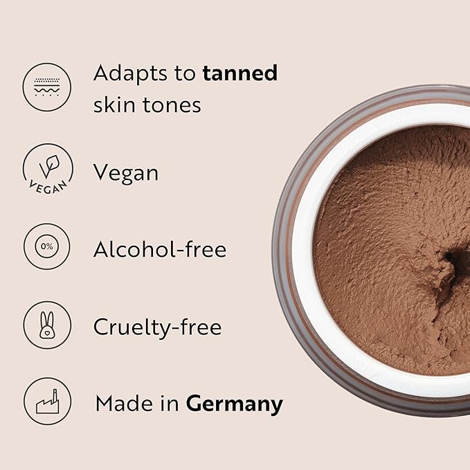 M. Asam Magic Finish Summer Teint Make-Up Mousse (1.01 Fl Oz) – 4in1 Primer, Foundation, Concealer & Powder With Buildable Coverage, Hides Redness And Dark Spots, Vegan, For Medium To Deep Skin Tones