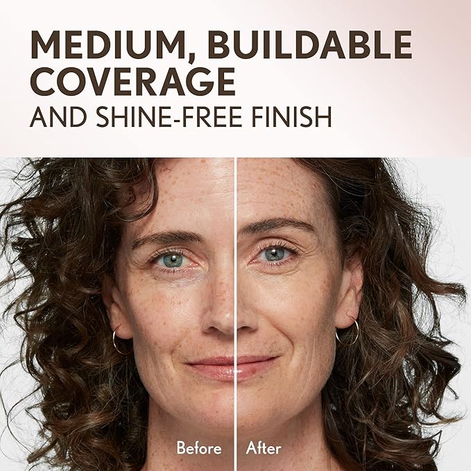 Covergirl Clean Invisible Pressed Powder, Lightweight, Breathable, Vegan Formula, Creamy Natural 120, 0.38oz