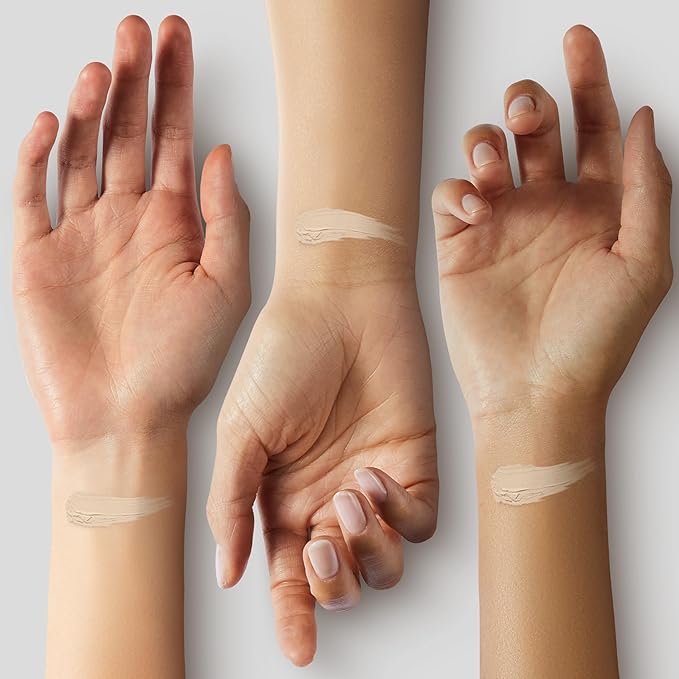 Revolution Beauty, Conceal & Define Foundation, Full Coverage, Long-Lasting Matte Finish, Vegan & Cruelty Free, F1 Fair Skin Tones, 0.8 Fl. Oz.