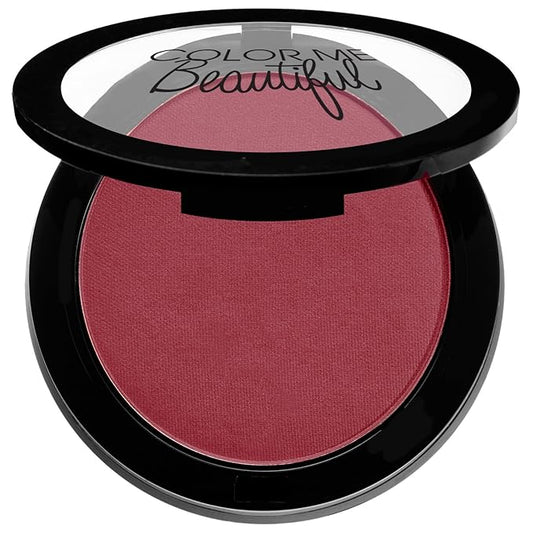 Color Pro Blush by Color Me Beautiful, Pressed Powder Blush with Buildable Coverage, Complexion Enhancing Makeup