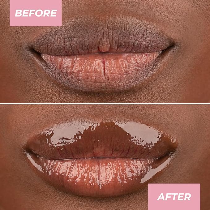 MCoBeauty Lip Oil Hydrating Treatment, Clear, Moisturizing Shine for Naturally Beautiful Lips, Vegan, Cruelty Free Cosmetics