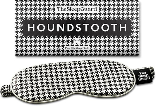 Pure Silk Sleep Mask [100% 6A Mulberry Silk, 22 Momme] Light Blocking Travel Essentials. Eye Masks for Sleeping. Black Oeko-Tex Blindfold. Eye Covers for Men & Women