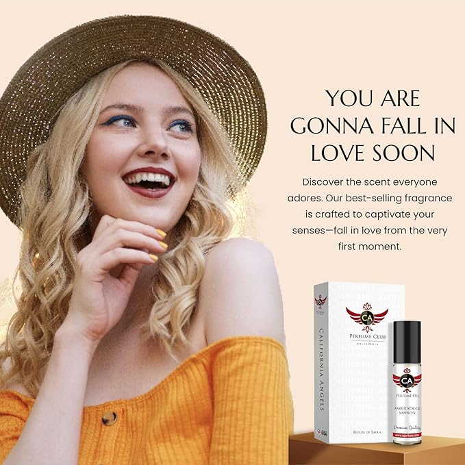 CA Perfume Impression of Happy Women Fragrance Body Oil Dupes Attar Roll-On 0.3 Fl Oz/10ml