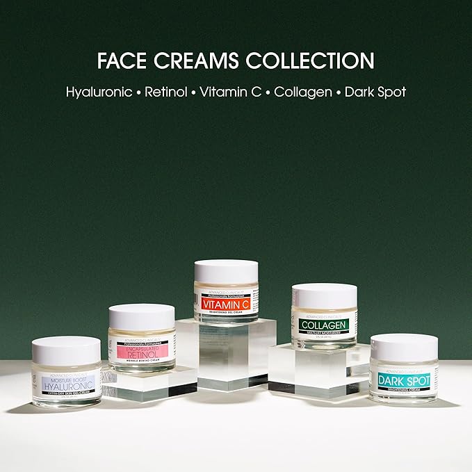 Advanced Clinicals Dark Spot Face Moisturizer | Lactic Acid Lotion For Face With Caffeine, Cocoa Butter, & Vitamin A | Brightening Cream Visibly Reduces Look Of Dark Spots & Uneven Skin Tone, 2 Fl Oz