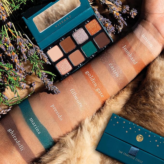 Viseart Paris Petit Pro Luxe Eyeshadow Makeup (San Francisco Étoile)