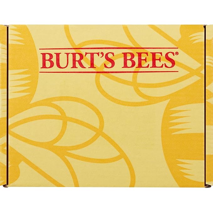 Burt's Bees Rescue Lip Relief Lip Balm, With Shea Butter and Echinacea, Tint-Free, Natural Origin Lip Care, 3 Tubes, 0.35 oz.