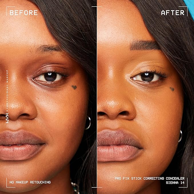 NYX PROFESSIONAL MAKEUP Pro Fix Stick Correcting Concealer, Buildable Medium Coverage Concealer Stick - Sienna