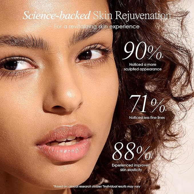 VORA Microcurrent Facial Roller by Project E Beauty | 3D Face & Body Massager | Instant Face Lift & V-Shape | Collagen Boost | Tightens Skin | Anti-Aging | Roller Tightens Skin | Solar Powered