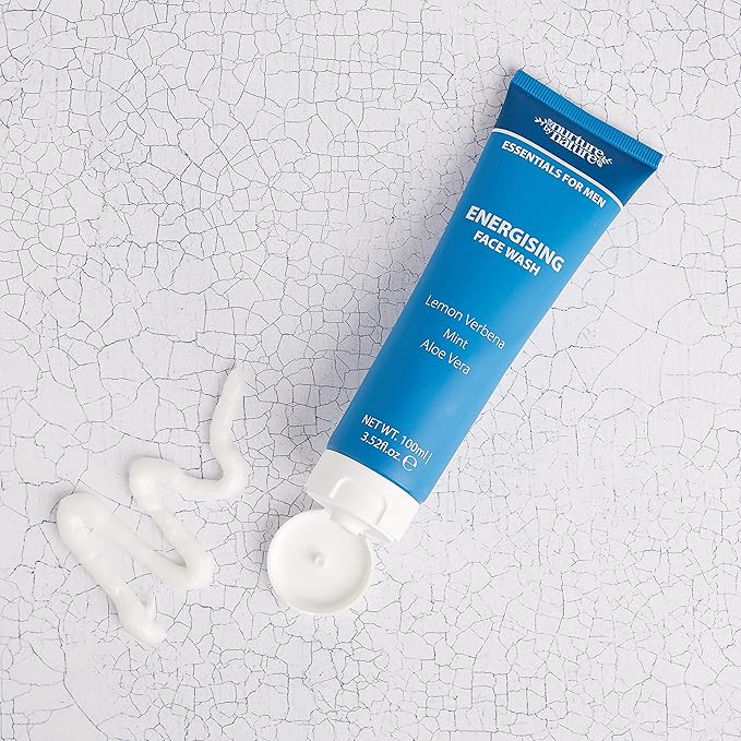 Nurture by Nature Mens Gift Set, Fathers Day Gifts, 5 x Men's Body Care Products Included, Gift Set Men, Mens Gift Basket, Men Body Wash Set, Men Bath Set, Self Care for Men, Men's Shower Kit