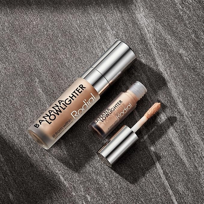 Rodial Banana Lowlighter 0.05 fl oz, Travel Size Liquid Colour Concealer with Yellow Undertone, Face Concealer, Non-Shimmer Finish, Hydrating Formula with Hyaluronic Acid, Vitamin E and Caffeine