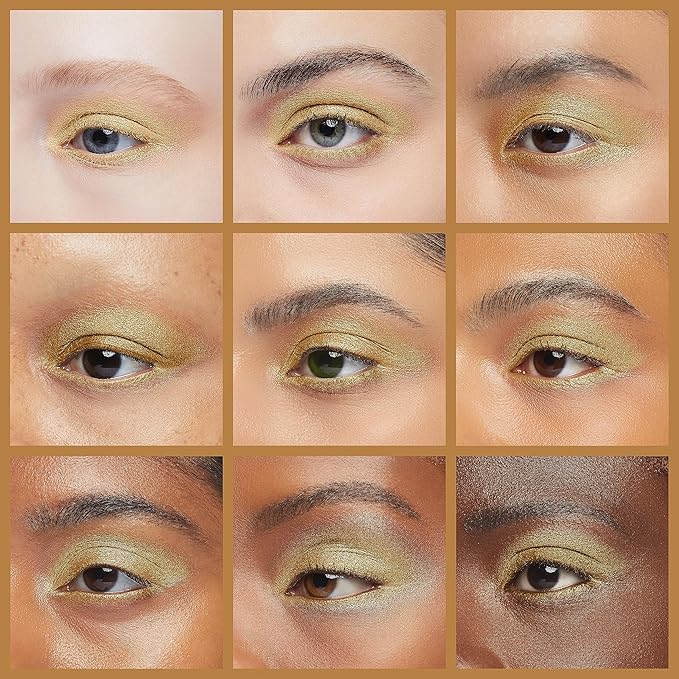 FOCALLURE Shimmer and Matte Cream Eyeshadow Stick,Smooth Brilliant Eye Brightener Pencil for Women,Long Lasting Waterproof Eye Shadow and Liners Makeup,CORAL