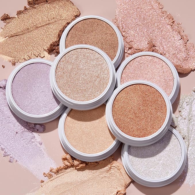 ColourPop Super Shock Highlighter Makeup - High-Pigment, Creme-Powder Face Makeup - Buildable & Blendable Formula with a Unique Bouncy Texture - Lunch Money (0.15 oz)